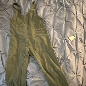 Free People Overalls in Olive